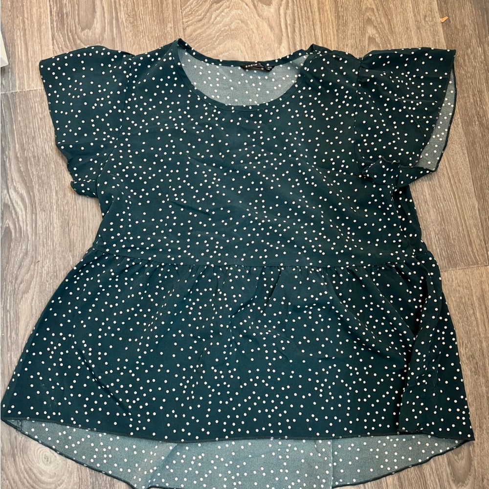 Polka Dot SHEIN Women's Top
